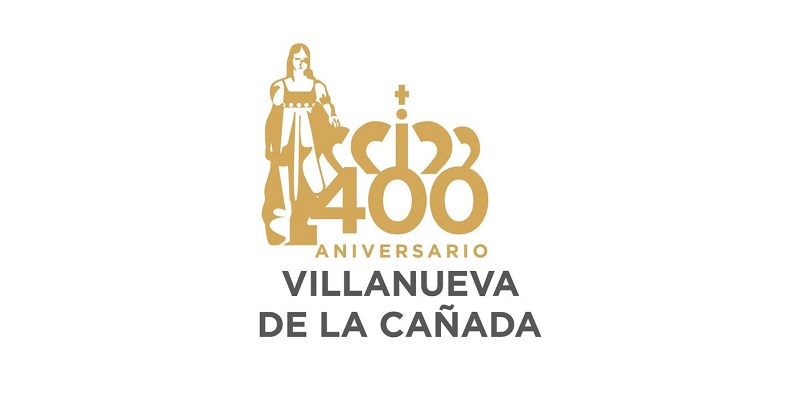 Imagen de la Despernada, corona, número 400 y texto que dice: Aniversario Villanueva de la Cañada