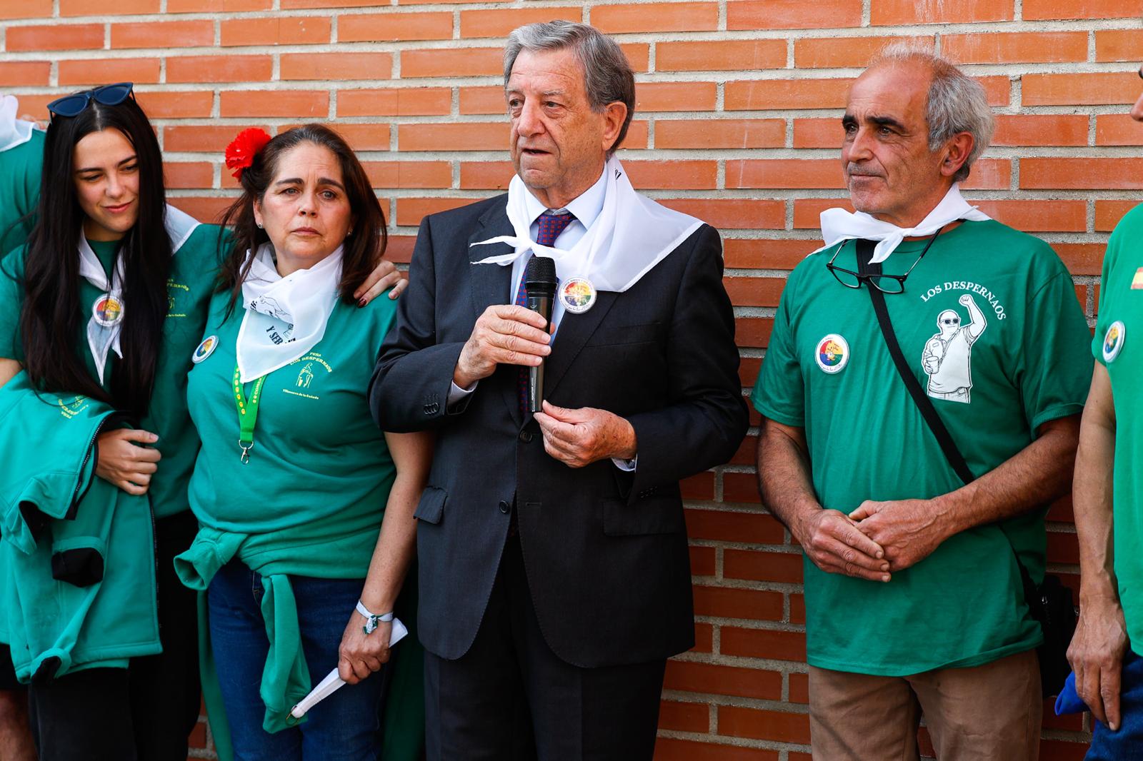 El alcalde, durante su intervención.
