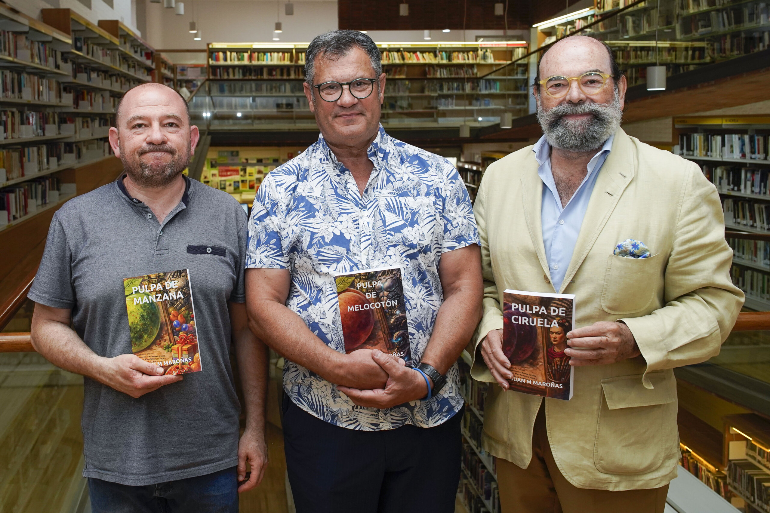Presentación libro de Juan M. Maroñas en Villanueva de la Cañada, Madrid.
