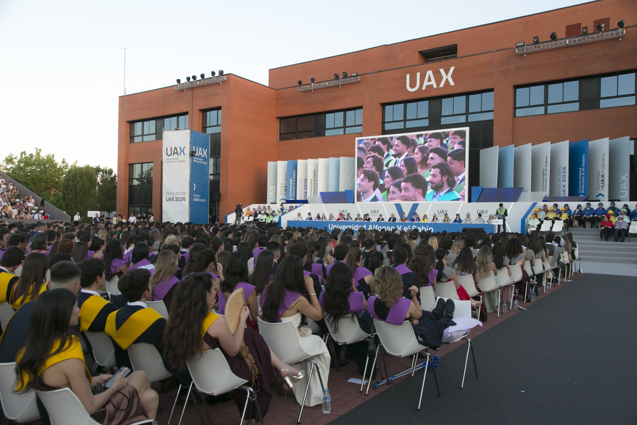 Ceremonia graduación UAX.
