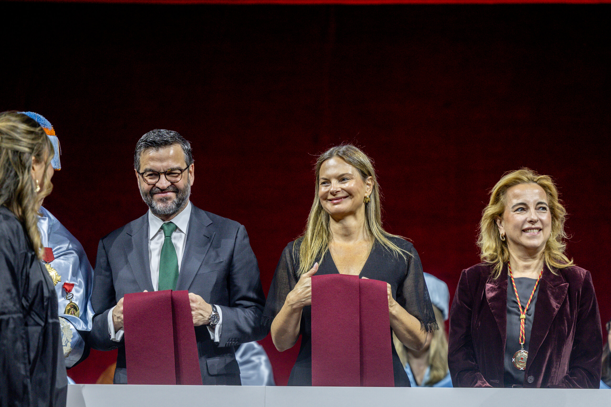 La concejala de Universidades en la Ceremonia de graduación de la UCJC.