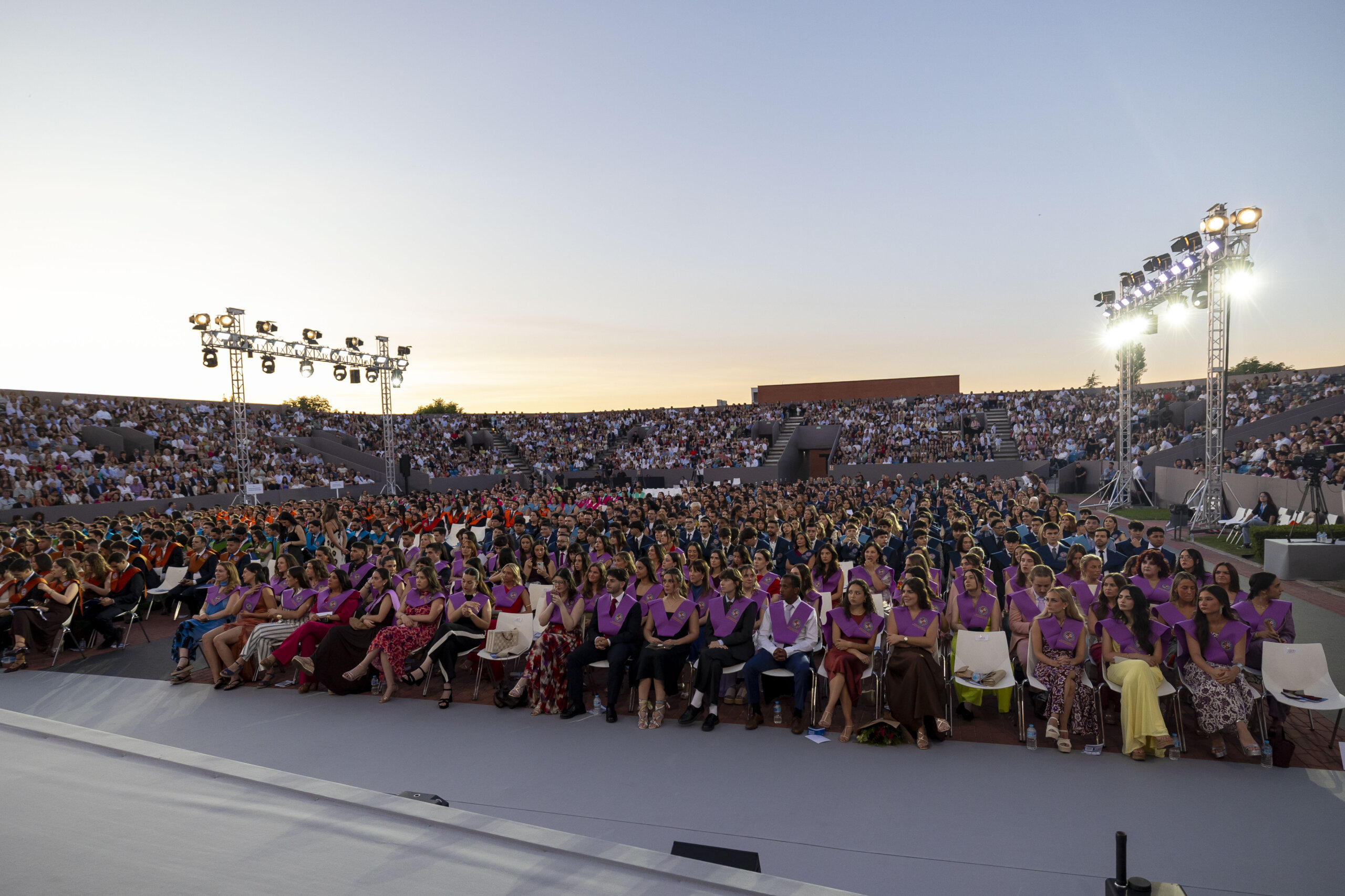 Ceremonia de graduación UAX.