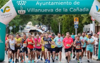 Salida corredores prueba masculina.