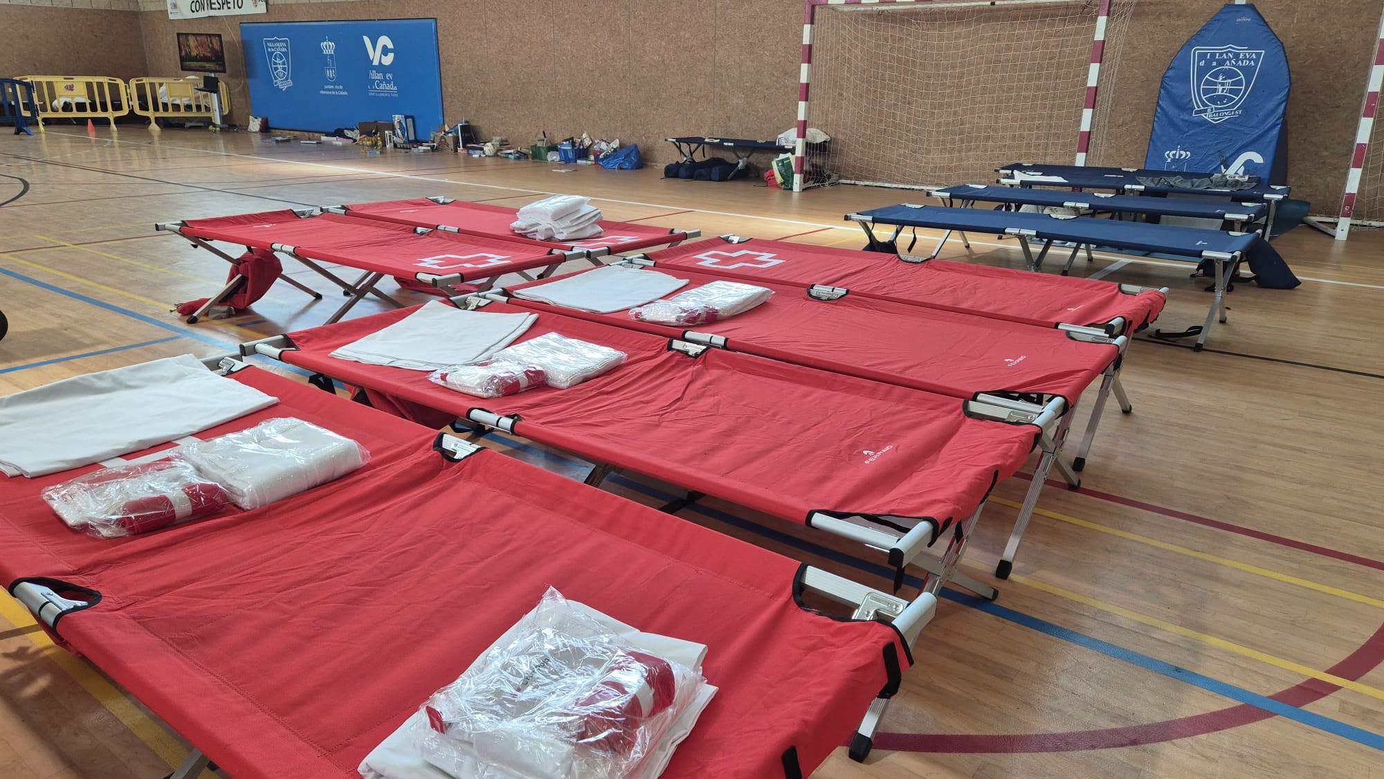Finaliza la acogida de las personas evacuadas.
