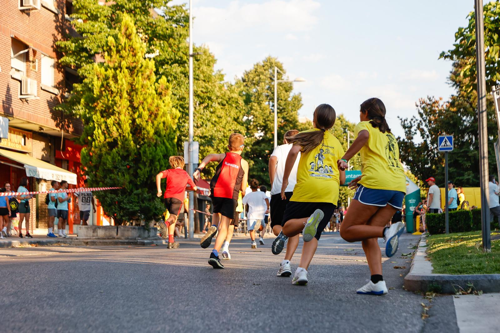 Carrera infantil.