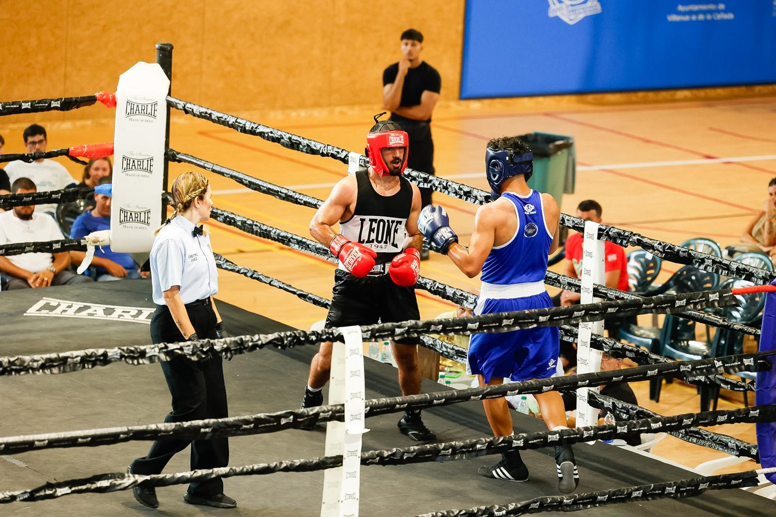Velada de boxeo de Villanueva de la Cañada.