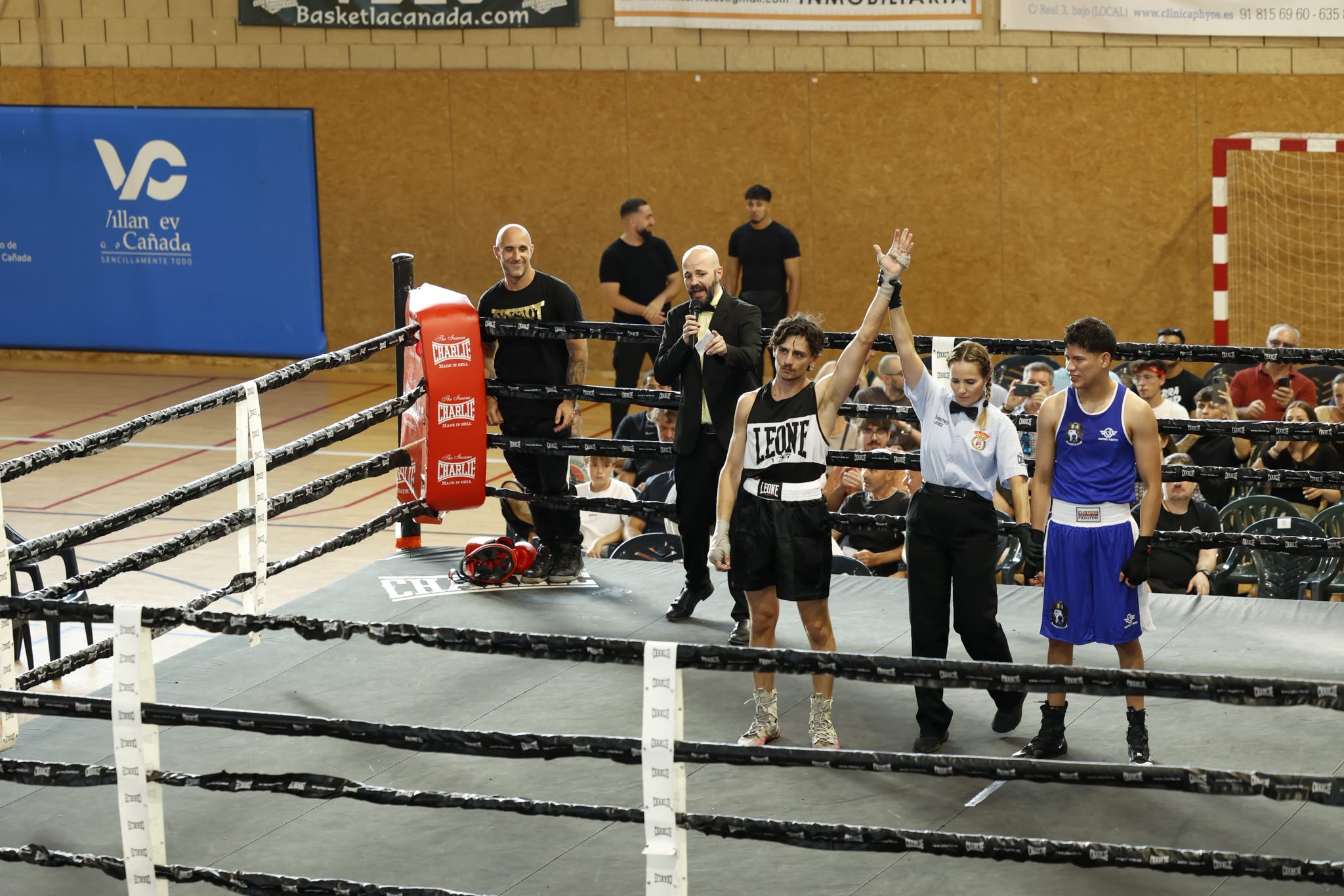 Velada de boxeo de Villanueva de la Cañada.