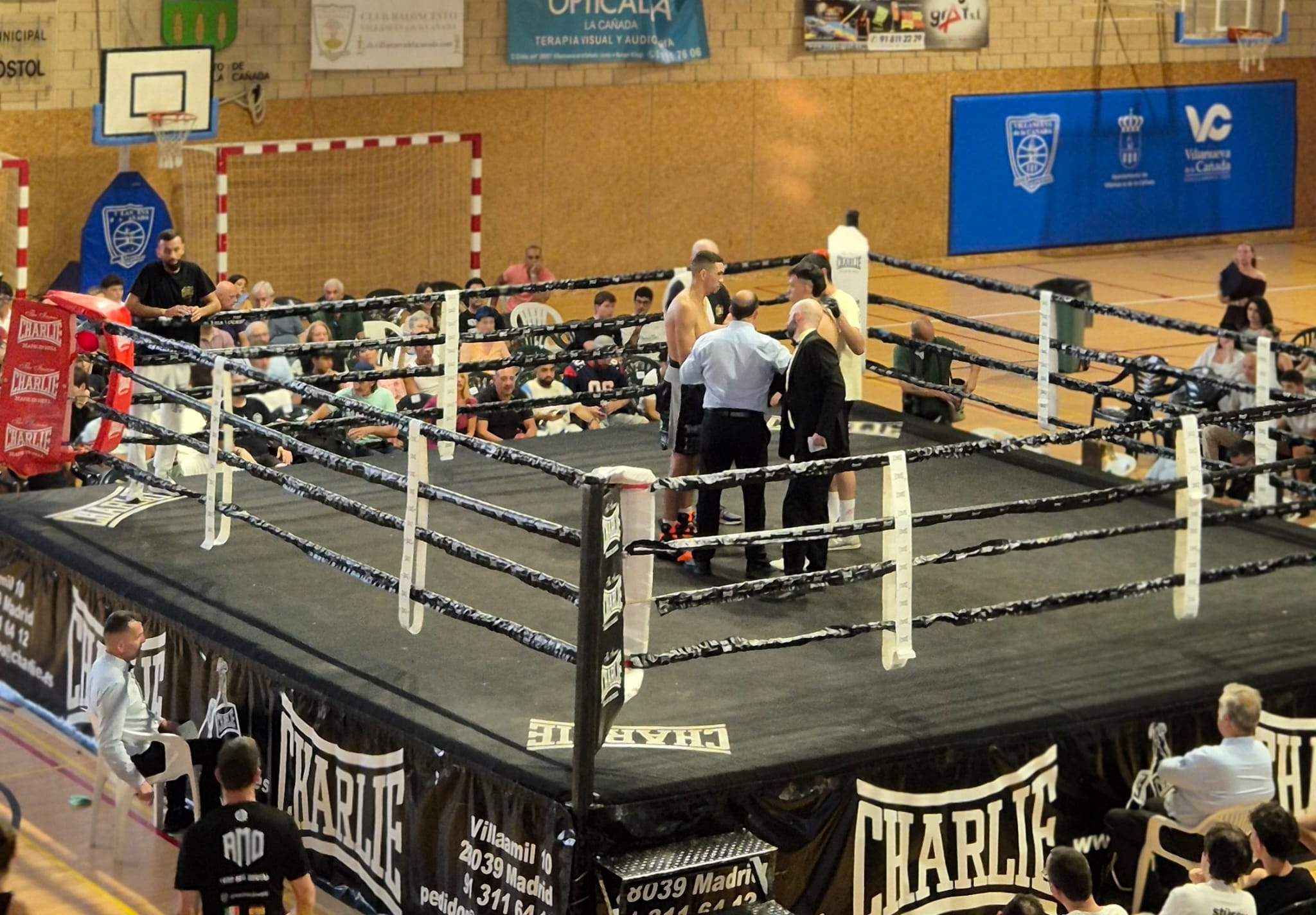 Velada de boxeo de Villanueva de la Cañada.