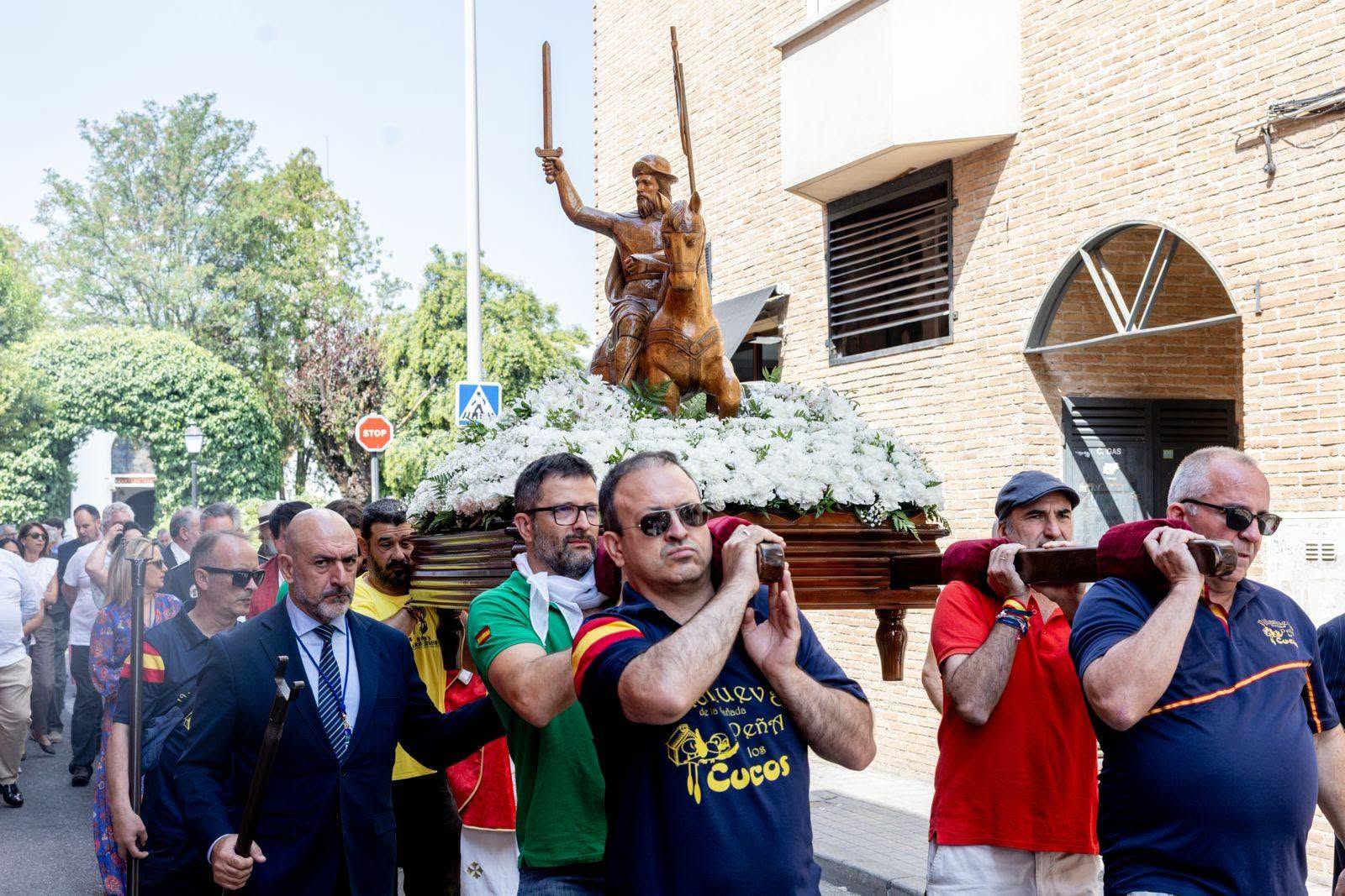 Procesión en honor a Santiago Apóstol