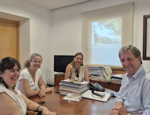 Reunión con la representante del grupo venezolano de San Carlos Borromeo
