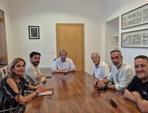 Reunión con las peñas, pregoneras de las Fiestas de Santiago Apóstol