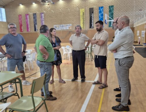 El Ayuntamiento habilita el Pabellón Cubierto para acoger a personas desalojadas por los incendios