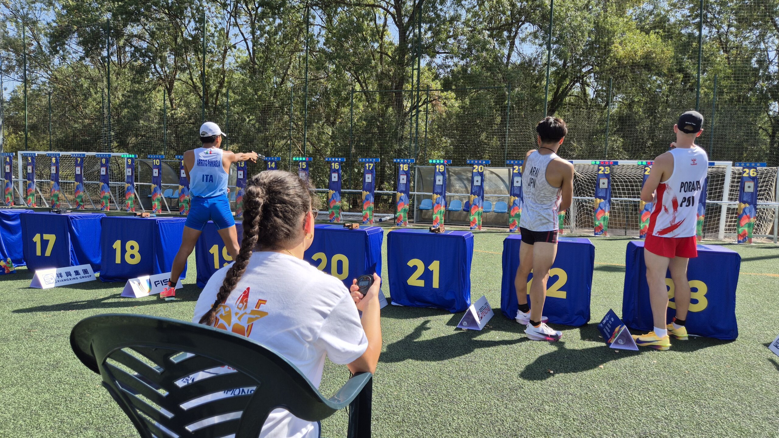 Prueba de Laser Run.