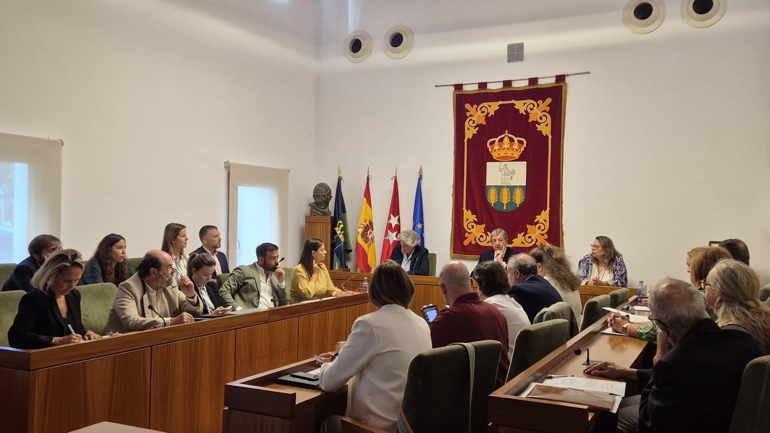 Imagen de la sesión del Pleno.