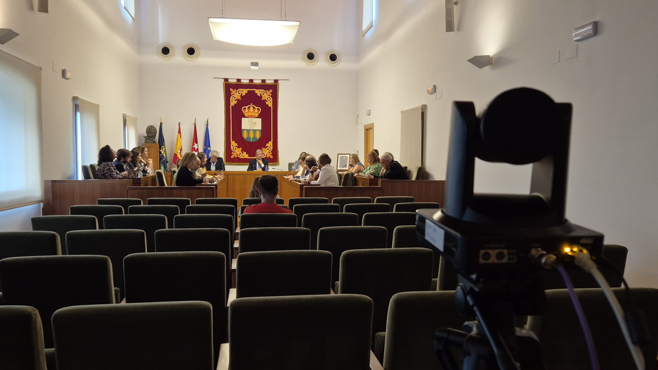 Imagen de la sesión del Pleno.