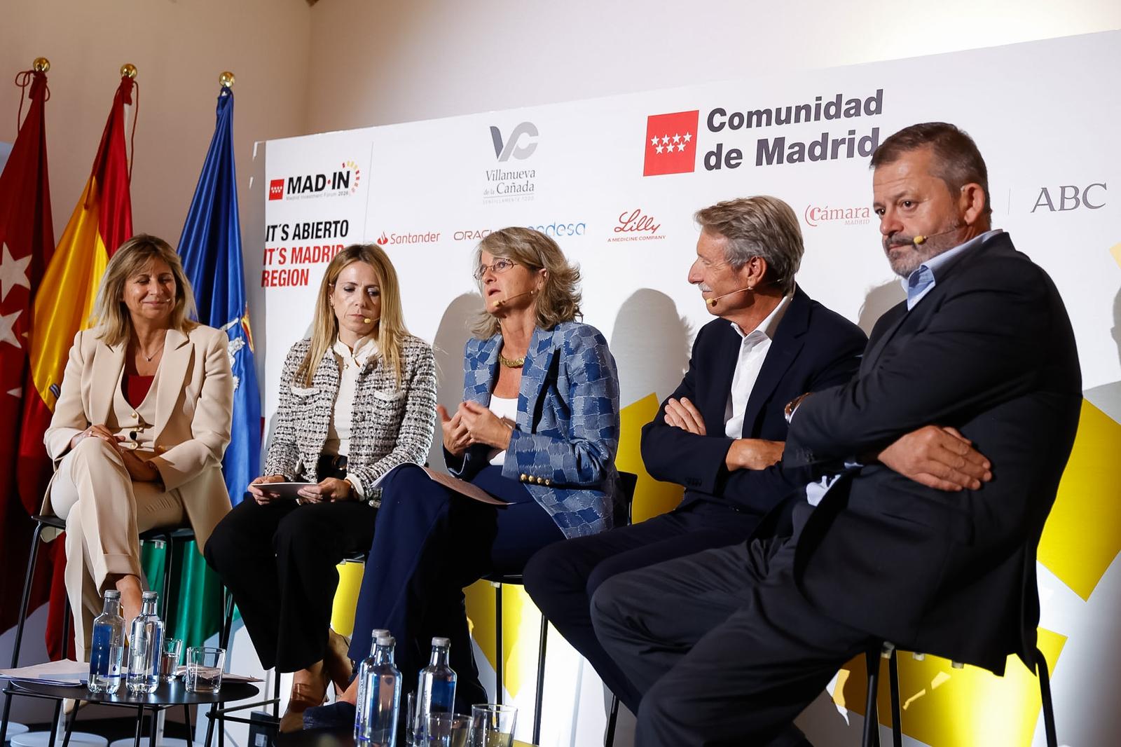 Mesa redonda en el III Madrid Investment Forum.
