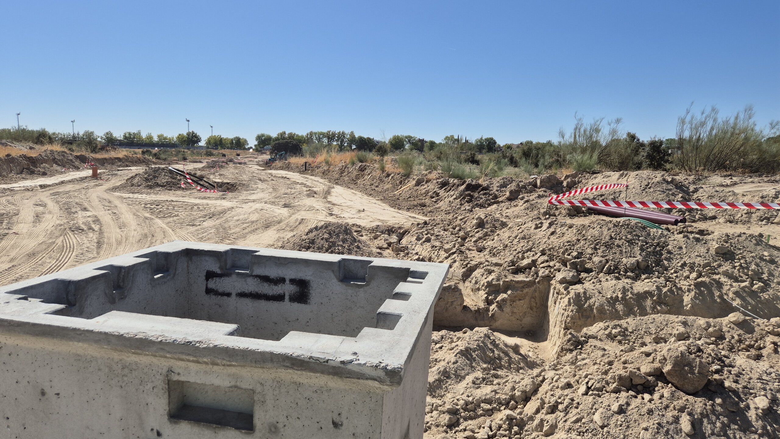 Obras del sector 1.