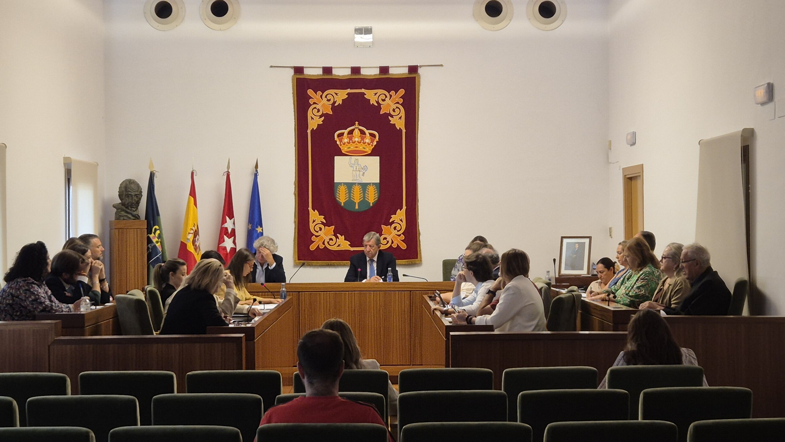 Imagen de la sesión del Pleno.