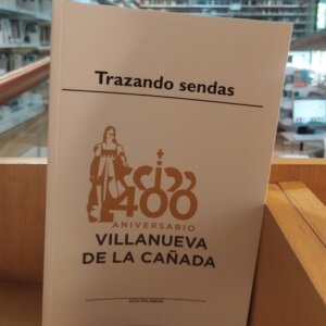 Portada del libro titulado "Trazando sendas".