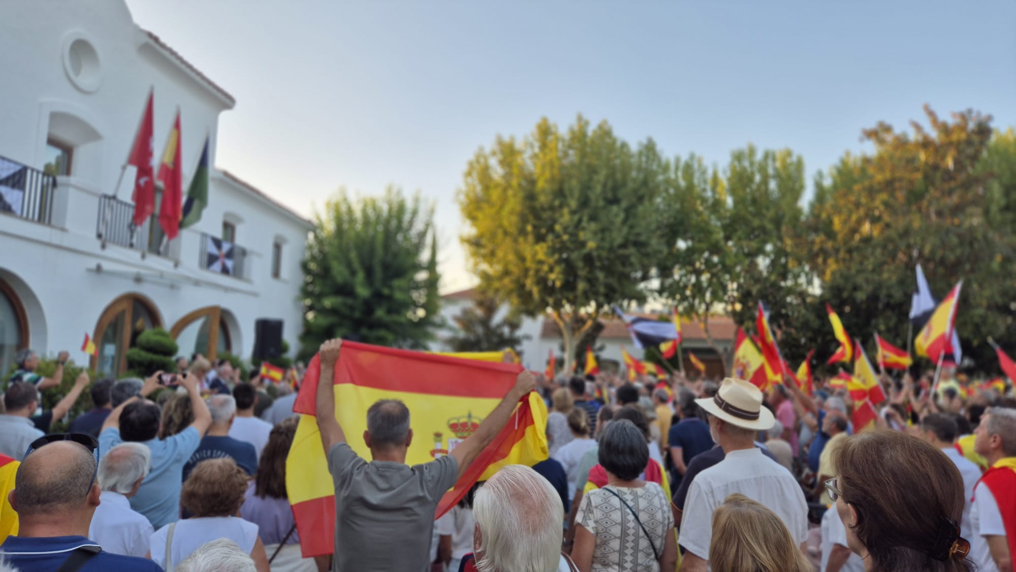 Concentración de apoyo a Ceuta.