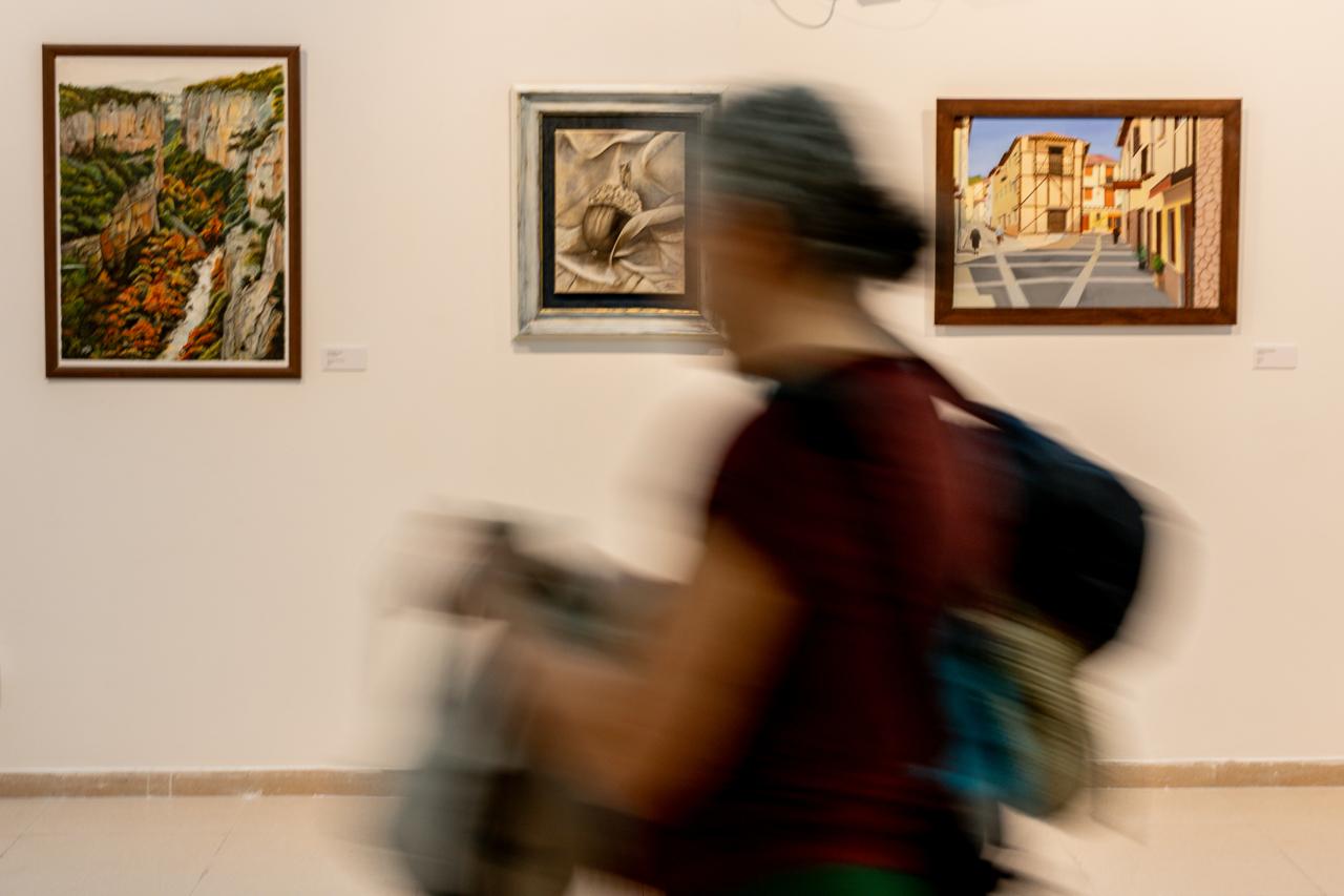 Muestra de la Escuela de Pintura de Mayores.