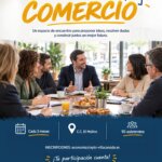 Cartel Mesa de Comercio.