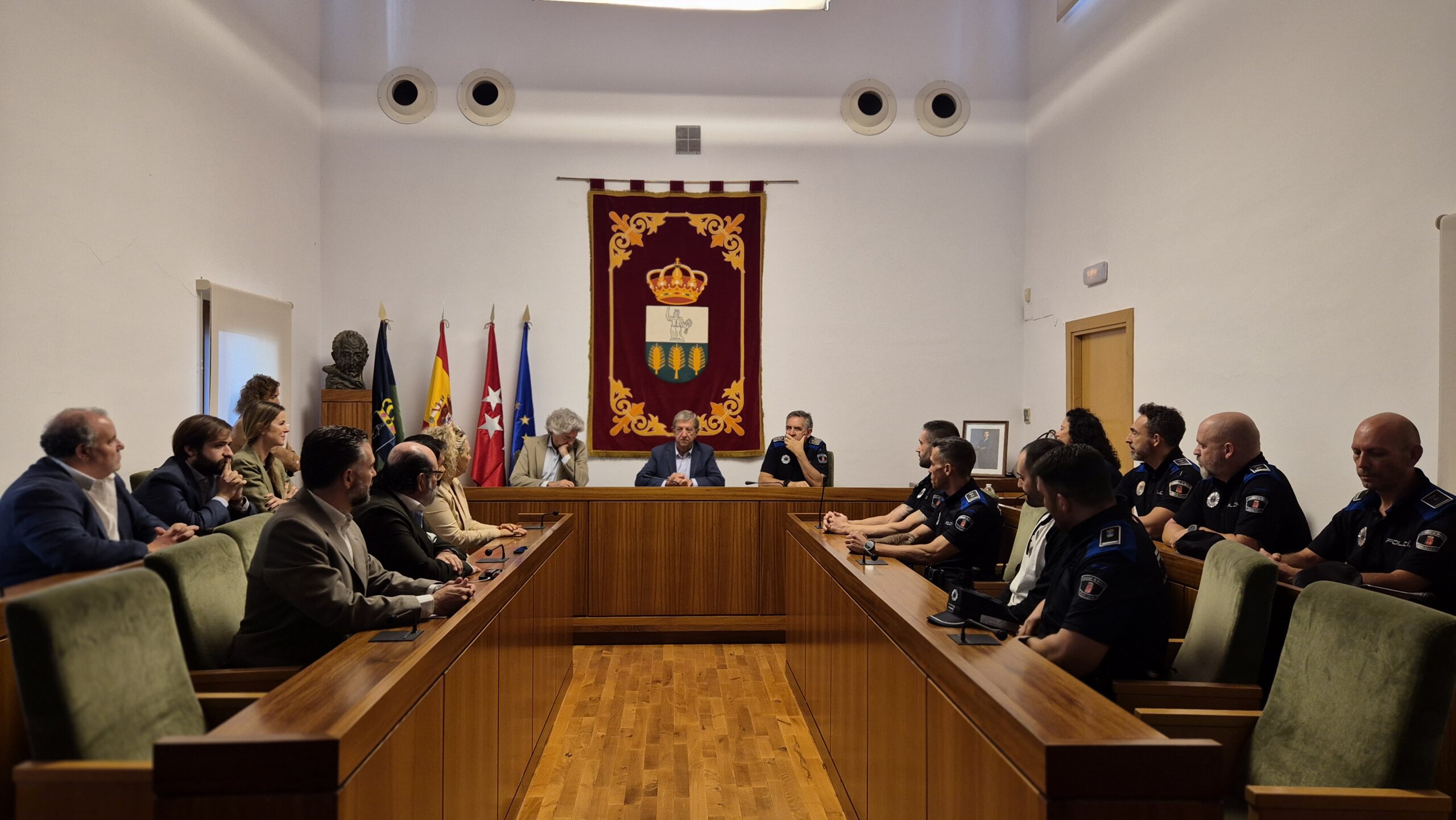 Acto de toma de posesión de los nuevos oficiales de la Policía Local.