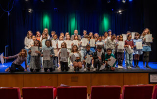 Acto de entrega de diplomas de la Escuela Municipal de Inglés.