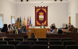 Celebración del Pleno del mes de octubre.