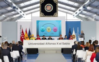 Ceremonia de apertura del curso académico 20206-2027 de la UAX.